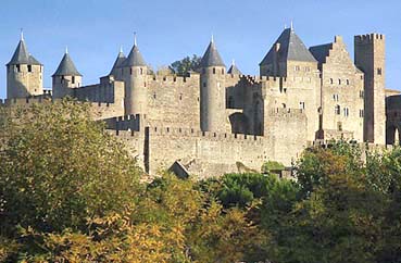 Construa cidades e estradas em Carcassonne